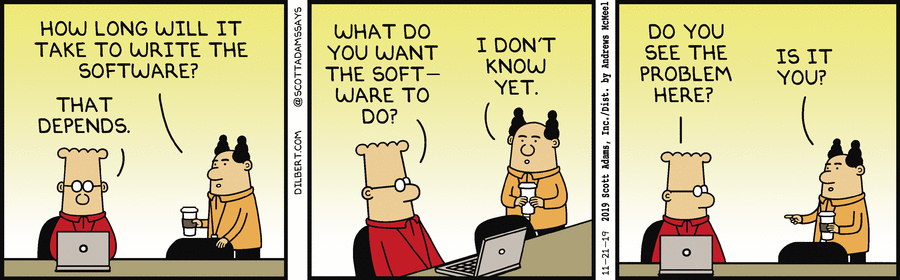 Dilbert Cartoon